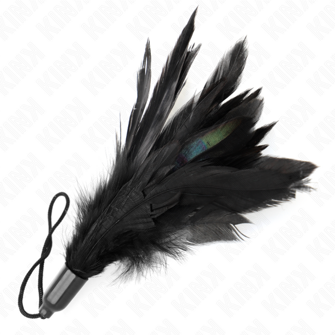 Pleasurements – Kink – Tickle Feathers With Rope Handle 15 Cm
