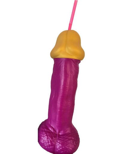 DIABLO PICANTE - FUCHSIA PLASTIC PENIS GLASS DIABLO PICANTE - FUCHSIA PLASTIC PENIS GLASS