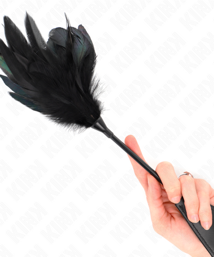 Pleasurements – Kink – Tickle Feathers With Ruffle 48 Cm Pleasurements – Kink – Tickle Feathers With Ruffle 48 Cm