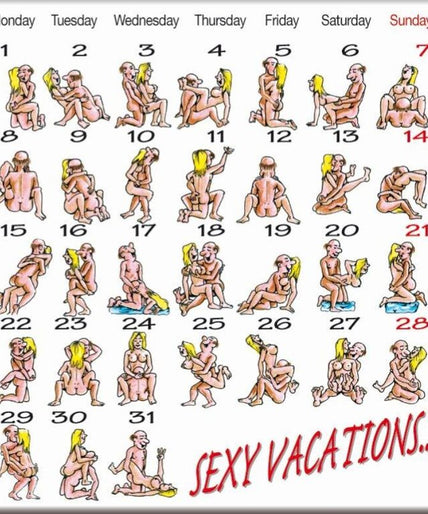DIABLO PICANTE - KAMASUTRA CLAENDARY MAGNET DIABLO PICANTE - KAMASUTRA CLAENDARY MAGNET