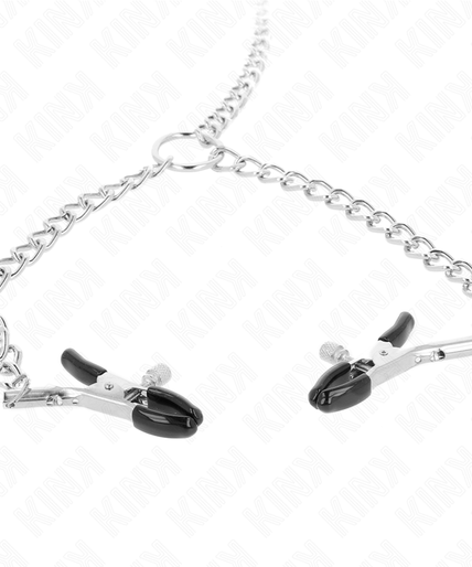 KINK - 4 CHAIN NIPPLE CLAMPS 32 CM WITH LITTLE CHAINS 14 CM KINK - 4 CHAIN NIPPLE CLAMPS 32 CM WITH LITTLE CHAINS 14 CM