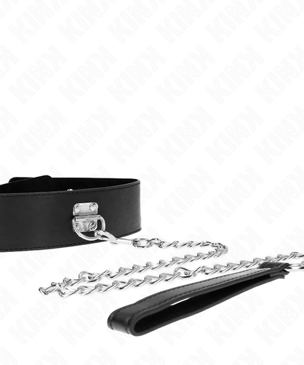 KINK - BASIC MODEL COLLAR WITH LEASH 65 CM MODEL 0 KINK - BASIC MODEL COLLAR WITH LEASH 65 CM MODEL 0