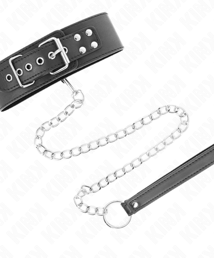 KINK - BASIC MODEL COLLAR WITH LEASH 65 CM MODEL 0 KINK - BASIC MODEL COLLAR WITH LEASH 65 CM MODEL 0