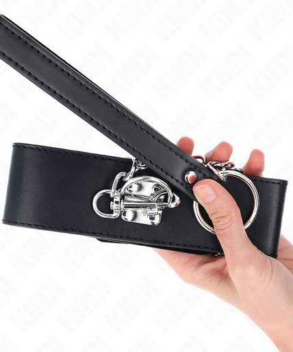KINK - BASIC MODEL COLLAR WITH LEASH 65 CM MODEL 0 KINK - BASIC MODEL COLLAR WITH LEASH 65 CM MODEL 0