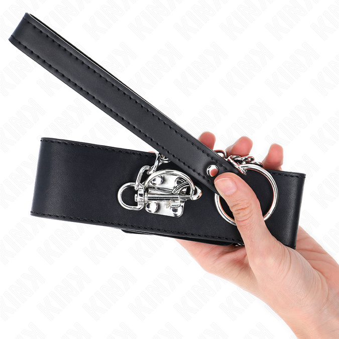 KINK - BASISMODEL HALSBAND MET RIEM 65 CM MODEL 0