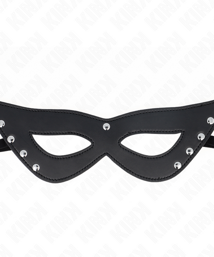KINK - 5 RIVETS EYE MASK 28 x 8 CM KINK - 5 RIVETS EYE MASK 28 x 8 CM