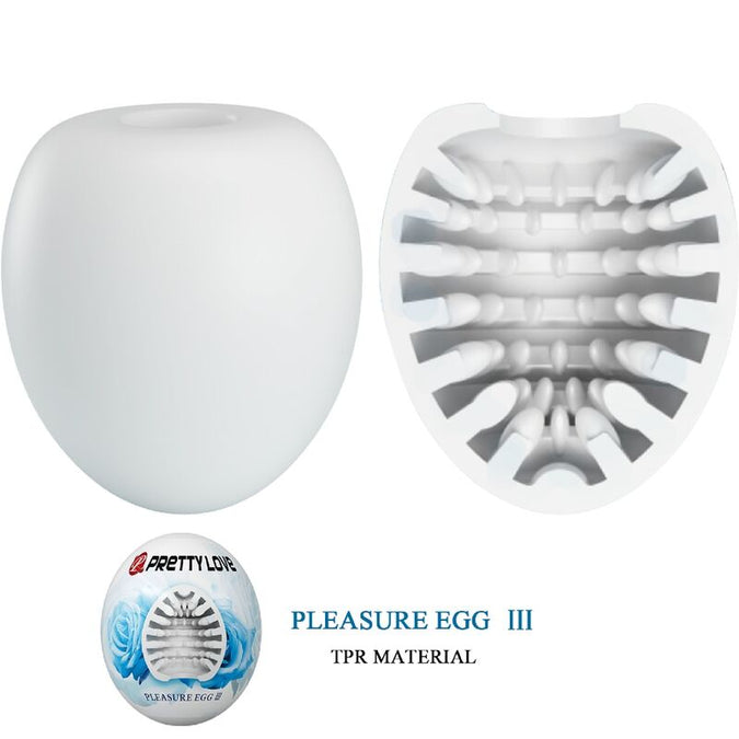 Pretty Love – Male Masturbator Egg White