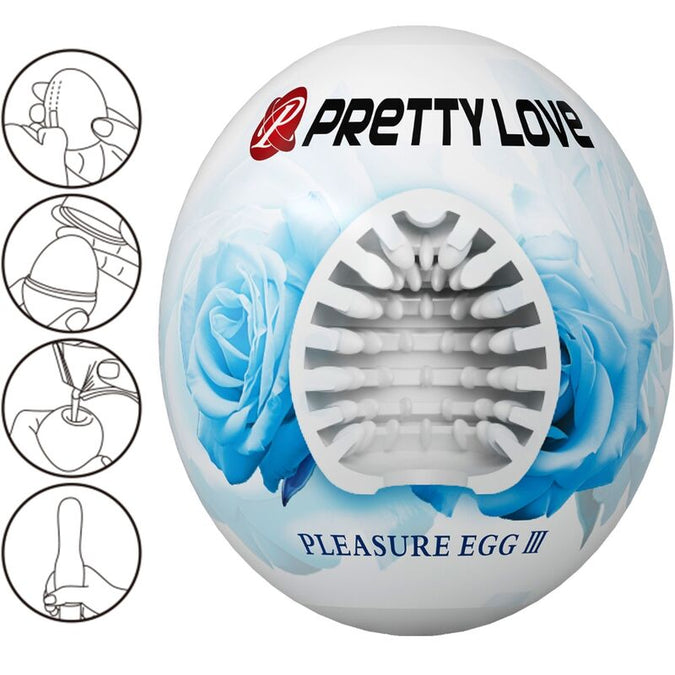 Pretty Love – Male Masturbator Egg White