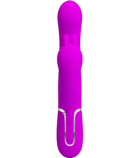 PRETTY LOVE - CAMMY DRIEVOUDIGE VIBRATOR MULTIFUNCTIONEEL 4 IN 1 ROZE PRETTY LOVE - CAMMY DRIEVOUDIGE VIBRATOR MULTIFUNCTIONEEL 4 IN 1 ROZE