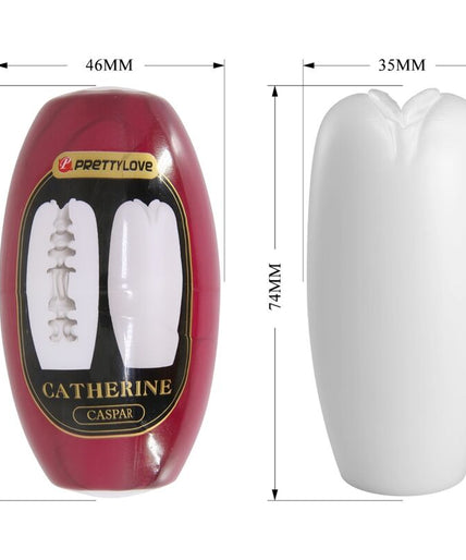 PRETTY LOVE - CATHERINE MALE MASTURBATOR WHITE PRETTY LOVE - CATHERINE MALE MASTURBATOR WHITE