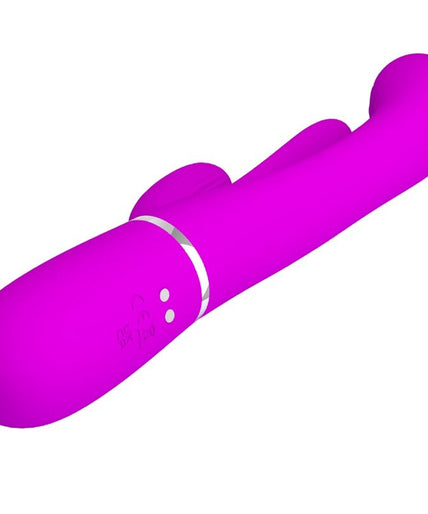 PRETTY LOVE - SHANIA TRIPLE RABBIT VIBRATOR MULTIFUNCTION PINK PRETTY LOVE - SHANIA TRIPLE RABBIT VIBRATOR MULTIFUNCTION PINK