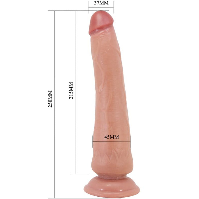 PRETTY LOVE - TIEMEYER REALISTISCHE DILDO 25 CM MODEL 2 HUIDSKLEURIG
