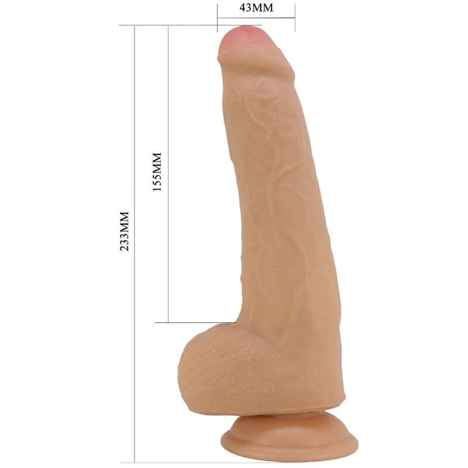 Pleasurements – Pretty Love – Draco Realistische Dildo Vlees 23 Cm