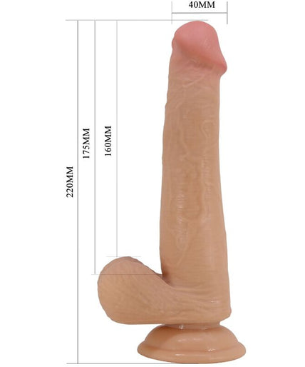 PRETTY LOVE - TALLEN REALISTIC DILDO 22 CM FLESH PRETTY LOVE - TALLEN REALISTIC DILDO 22 CM FLESH