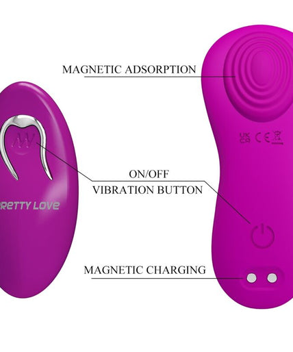 PRETTY LOVE - ROMARIO OPLEGBARE CLITORISSTIMULATOR AFSTANDSBEDIENING ROZE PRETTY LOVE - ROMARIO OPLEGBARE CLITORISSTIMULATOR AFSTANDSBEDIENING ROZE