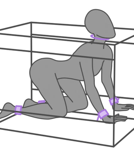 SECRET DOME - KINK CLUB LA NICHE CABIN PURPLE SECRET DOME - KINK CLUB LA NICHE CABIN PURPLE