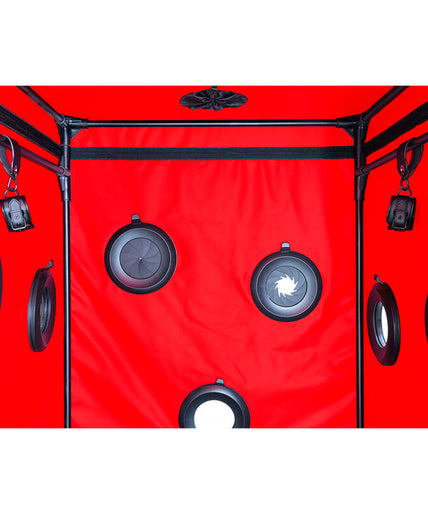 SECRET DOME - KINK CLUB CABIN SCANDALE BLACK & RED SECRET DOME - KINK CLUB CABIN SCANDALE BLACK & RED