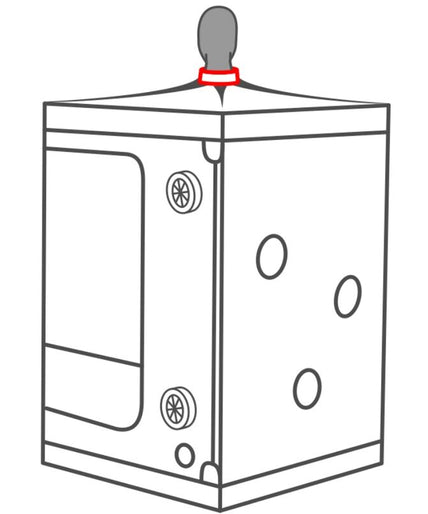 SECRET DOME - KINK CLUB CABIN SCANDALE BLACK & RED SECRET DOME - KINK CLUB CABIN SCANDALE BLACK & RED
