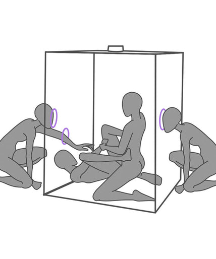SECRET DOME - KINK CLUB CABIN SCANDALE PURPLE SECRET DOME - KINK CLUB CABIN SCANDALE PURPLE
