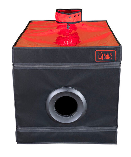 SECRET DOME - KINK CLUB LA NICHE CABIN BLACK & RED SECRET DOME - KINK CLUB LA NICHE CABIN BLACK & RED