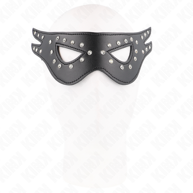 Kink – Sexy leren masker model 2, 27 x 13 cm