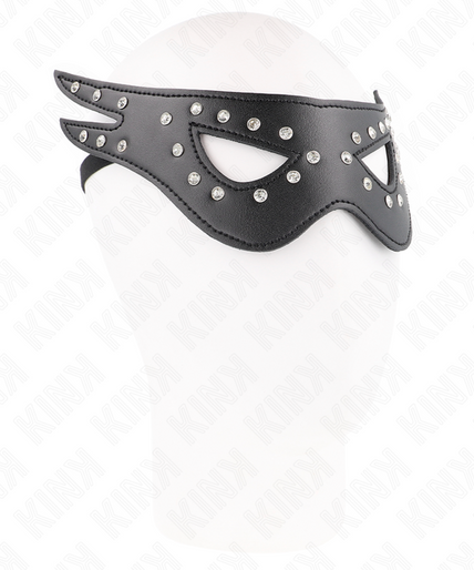 KINK - SEXY LEATHERETTE MASK MODEL 2 27 x 13 CM KINK - SEXY LEATHERETTE MASK MODEL 2 27 x 13 CM