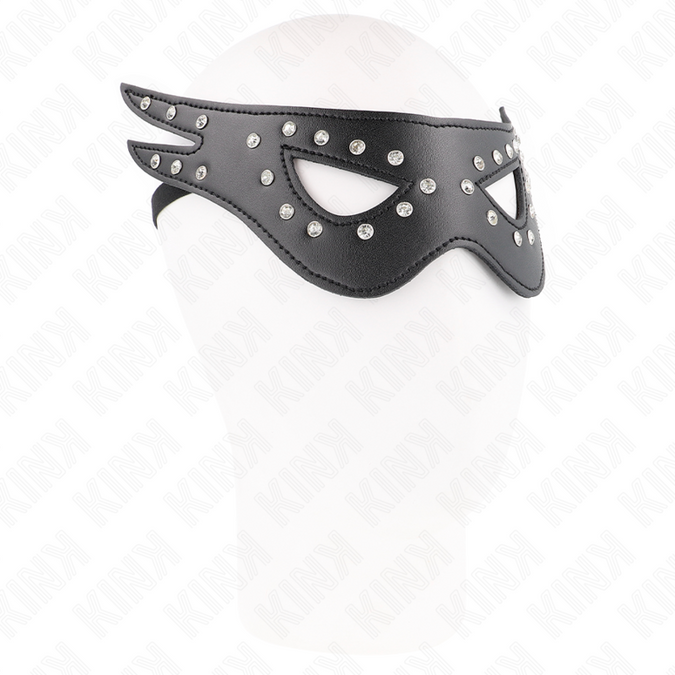 Kink – Sexy leren masker model 2, 27 x 13 cm