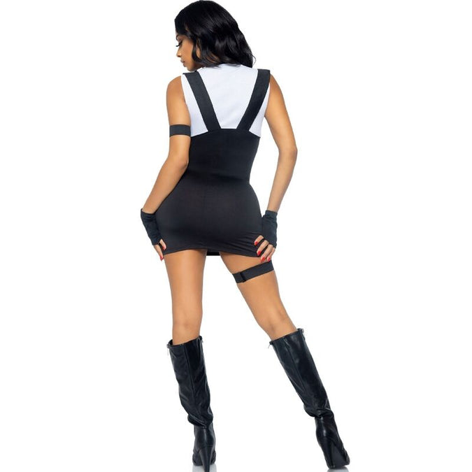 Leg Avenue – Sexy Swat Official Kostuum Zwart S/M