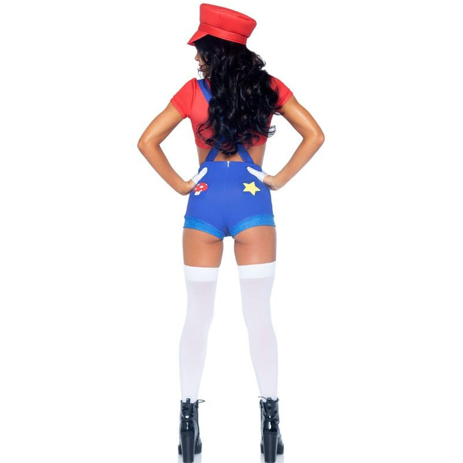 Leg Avenue – Sexy Costume Mario Bros Red/blue S