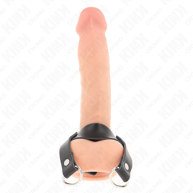 KINK - PENISRING MET D-VORMIGE RINGEN 18,5 X 3,3 CM
