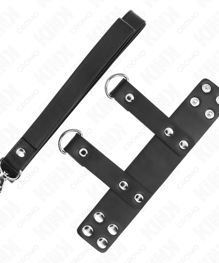 KINK - PENIS RING WITH ADJUSTABLE LEATHER STRAP KINK - PENIS RING WITH ADJUSTABLE LEATHER STRAP