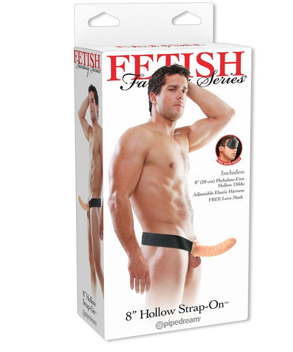 FETISH FANTASY SERIES - 19 CM HOLLOW STRAP-ON NATURAL FETISH FANTASY SERIES - 19 CM HOLLOW STRAP-ON NATURAL