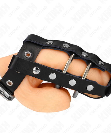 KINK - ADJUSTABLE PENIS CAGE WITH LOCK KINK - ADJUSTABLE PENIS CAGE WITH LOCK