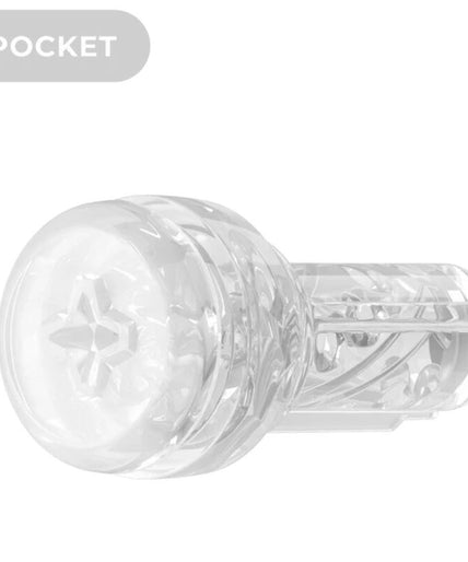 KIIROO - FEEL POCKET STROKER CRYSTAL BY KIIROO TRANSPARENT KIIROO - FEEL POCKET STROKER CRYSTAL BY KIIROO TRANSPARENT