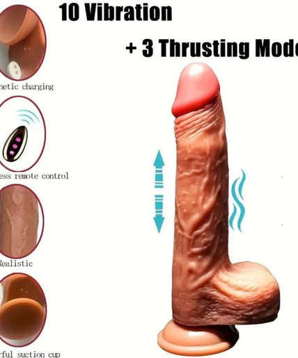 Armony – Rechargeable Vibrating Realistic Dildo Armony – Rechargeable Vibrating Realistic Dildo