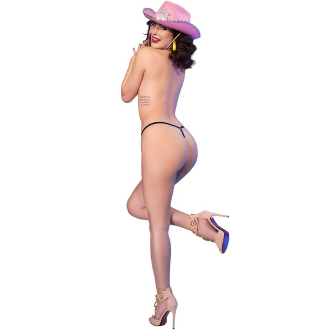 Chilirose – Cr 4836 Thong Kiss Me Black S/m
