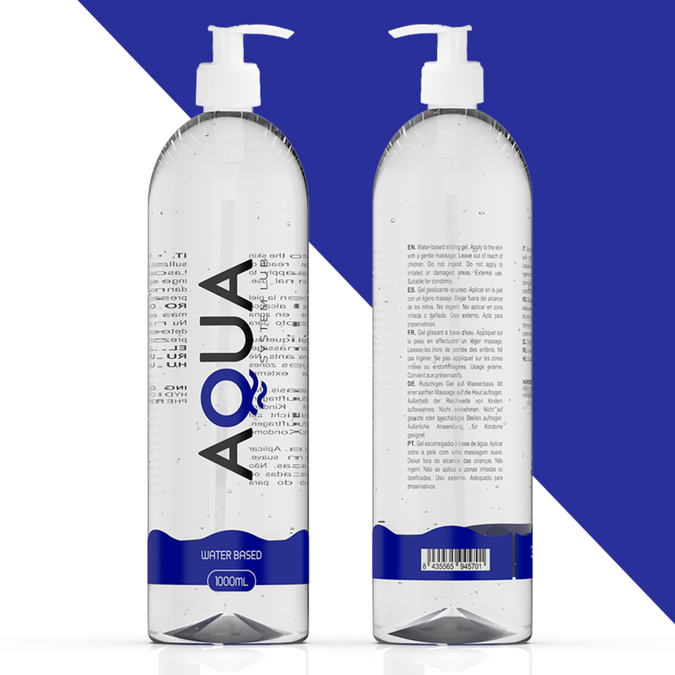 Aqua Quality – Water Based Lubricant 1000 Ml