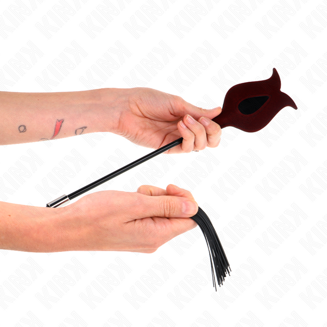 KINK - ROOSVORMIGE SILICONEN KWASZWEEP 45 CM