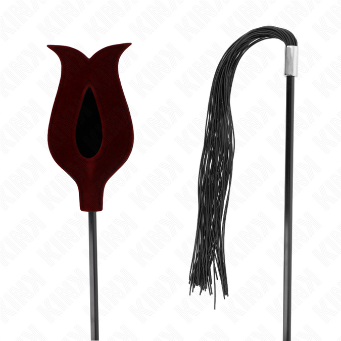 KINK - ROOSVORMIGE SILICONEN KWASZWEEP 45 CM