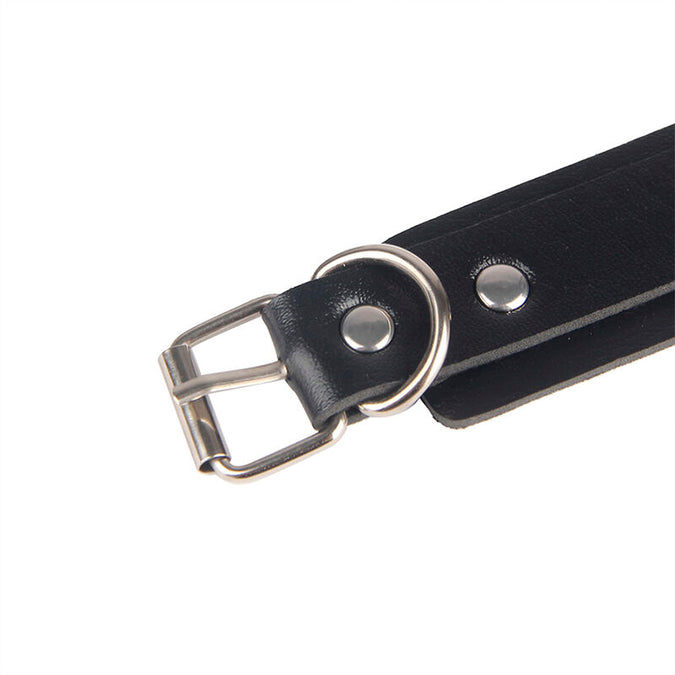 SUBBLIME - 953690 HANDBOEIEN MET BONDAGE RIEM ZWART ÉÉN MAAT