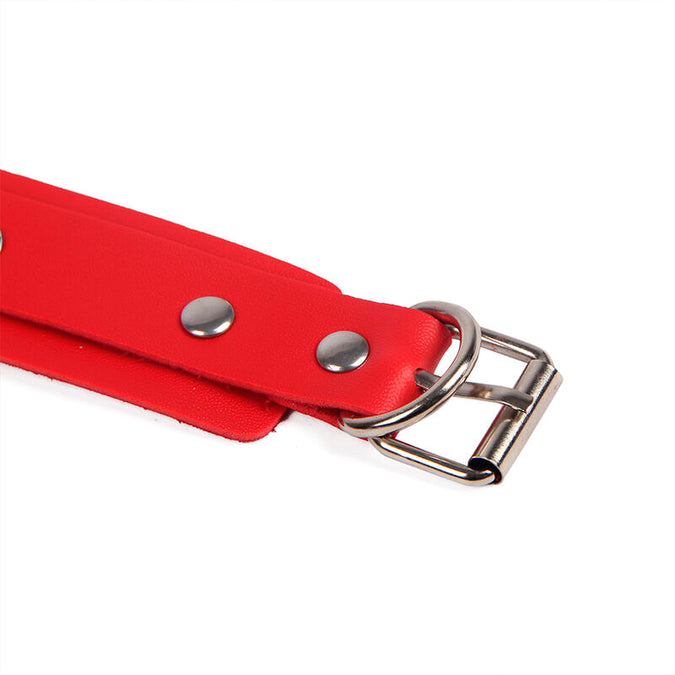 SUBBLIME - 953706 HANDBOEIEN MET BONDAGE RIEM ROOD EEN MAAT
