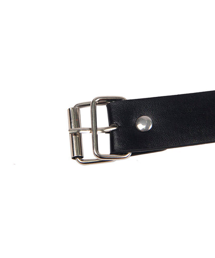 SUBBLIME - 953720 BONDAGE LEATHER STRAP BREAST CLAMPS BLACK ONE SIZE SUBBLIME - 953720 BONDAGE LEATHER STRAP BREAST CLAMPS BLACK ONE SIZE