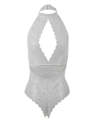 SUBBLIME - 953867 LACE BODYSUIT WHITE L/XL SUBBLIME - 953867 LACE BODYSUIT WHITE L/XL