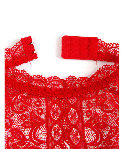 SUBBLIME - 953874 OPEN CUP BODYSUIT RED S/M SUBBLIME - 953874 OPEN CUP BODYSUIT RED S/M