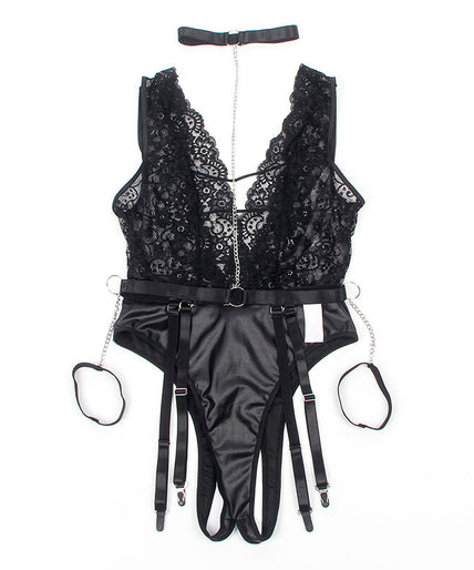SUBBLIME - 954390 SEXY BODY MET JARRETELGORDEL ZWART L/XL SUBBLIME - 954390 SEXY BODY MET JARRETELGORDEL ZWART L/XL