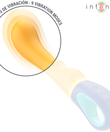 INTENSE - SHAGGY G-SPOT VIBRATOR YELLOW INTENSE - SHAGGY G-SPOT VIBRATOR YELLOW