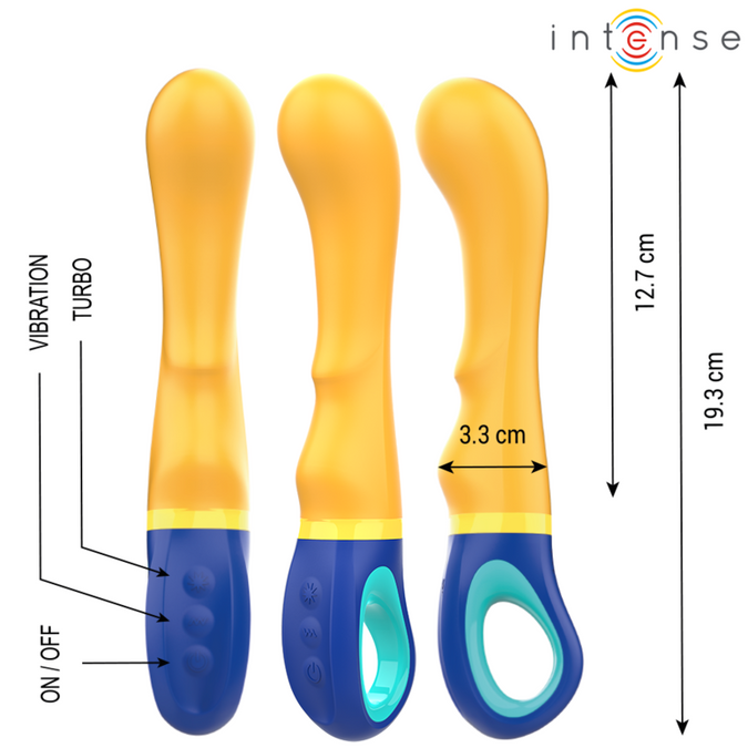 Intense – Shaggy G – Spot Vibrator Yellow