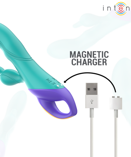 INTENSE - FRED RABBIT VIBRATOR BLUE INTENSE - FRED RABBIT VIBRATOR BLUE