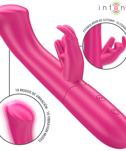 Intense – Julieta Rabbit Vibrator 18,6 cm 10 Vibrationen Pink Intense – Julieta Rabbit Vibrator 18,6 cm 10 Vibrationen Pink