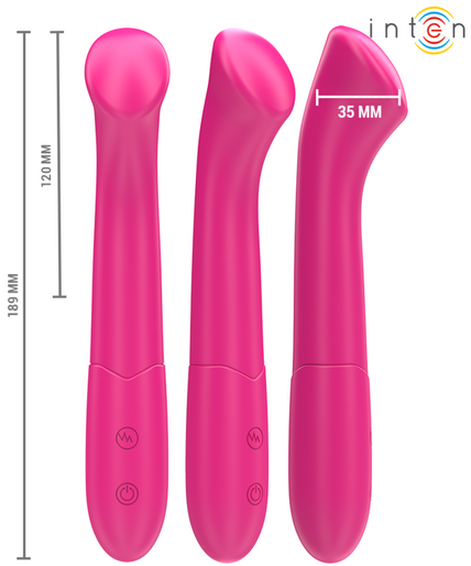 INTENSE - PATY VIBRATOR 19 CM FLEXIBLE 10 VIBRATIONS MODEL 2 PINK INTENSE - PATY VIBRATOR 19 CM FLEXIBLE 10 VIBRATIONS MODEL 2 PINK